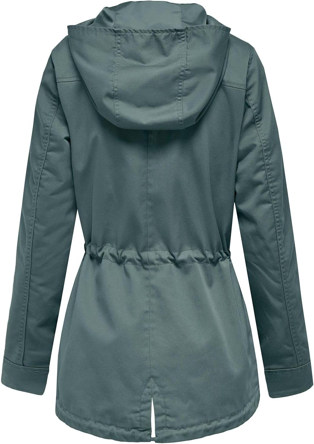 ONLY Female Jacke Leinen Parka M Balsam Green, M Balsam Green