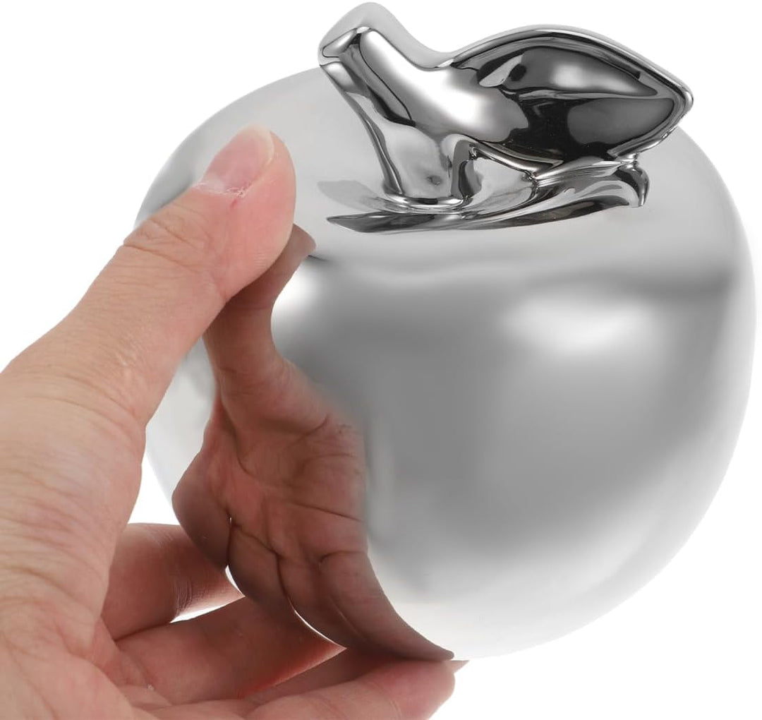 PRETYZOOM Keramik Apfel Deko Weihnachten Tischdeko Weihnachtsdeko Weihnachtsschmuck Porzellan Frücht