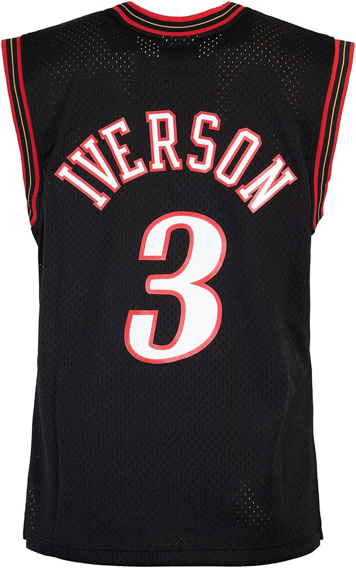 Mitchell & Ness Swingman Allen Iverson Philadelphia 76ers 00/01 Trikot L Schwarz, L Schwarz