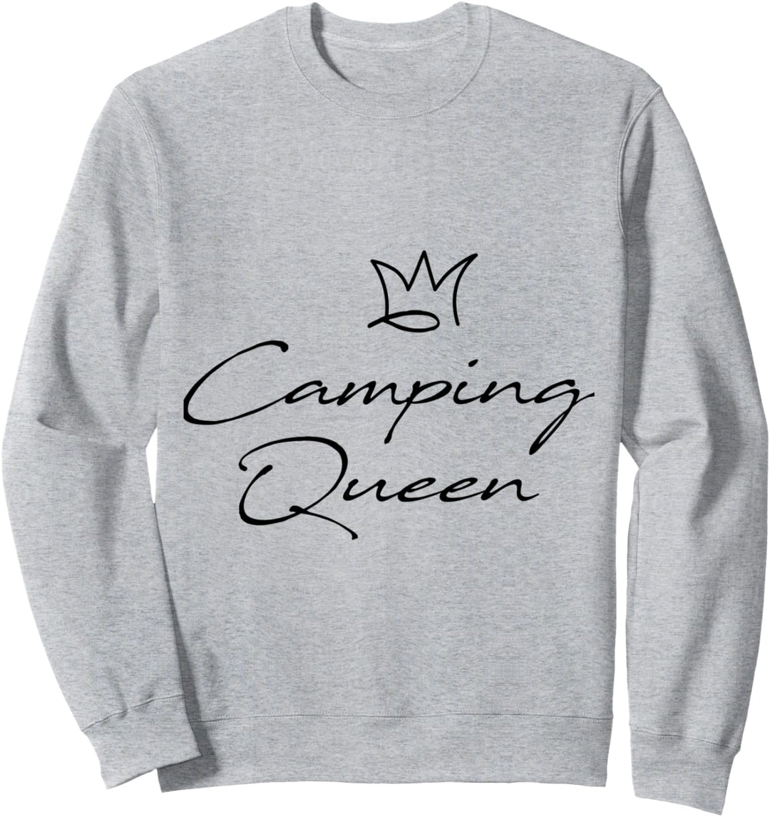 Camping Queen, die Camperin Sweatshirt