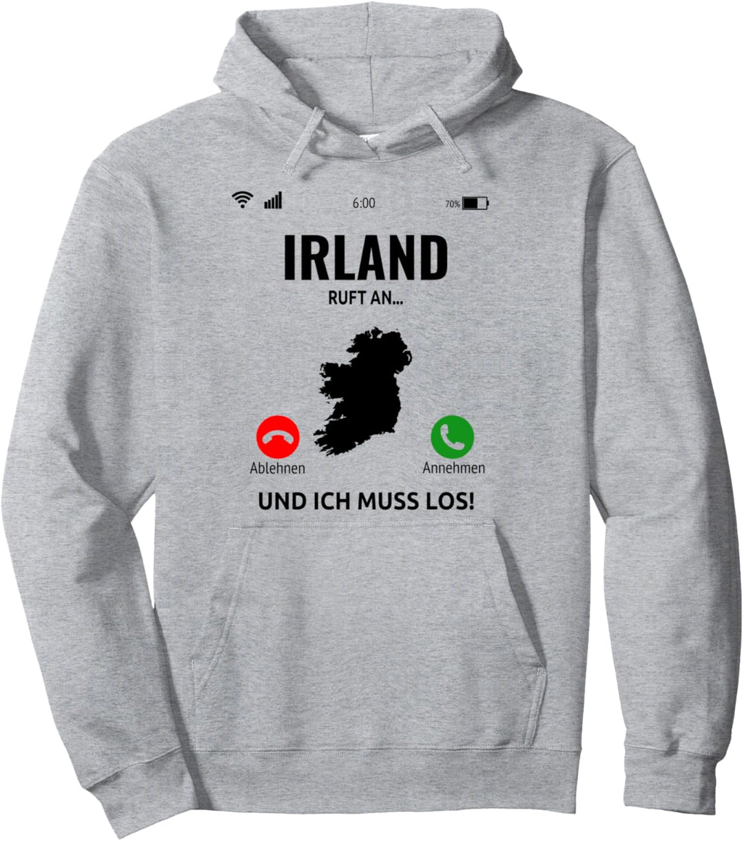 Irland Ruft An Design Ireland Urlaub Irland Pullover Hoodie