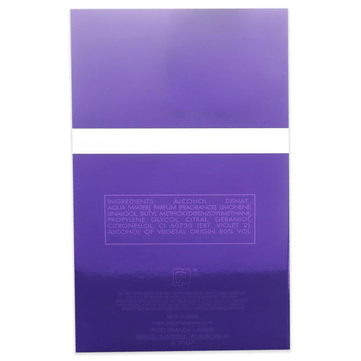 Paco Rabanne Ultraviolet Man EDT Spray 100 ml, 1er Pack (1 x 100 ml) Minze 100 ml (1er Pack), Minze