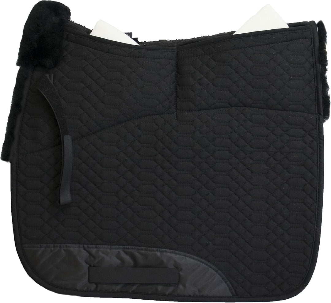 Engel Reitsport Lammfell Aufpolster Korrektur Schabracke Half Lined SCHABRA1AP-D-SCH-SCH Stoff schwa