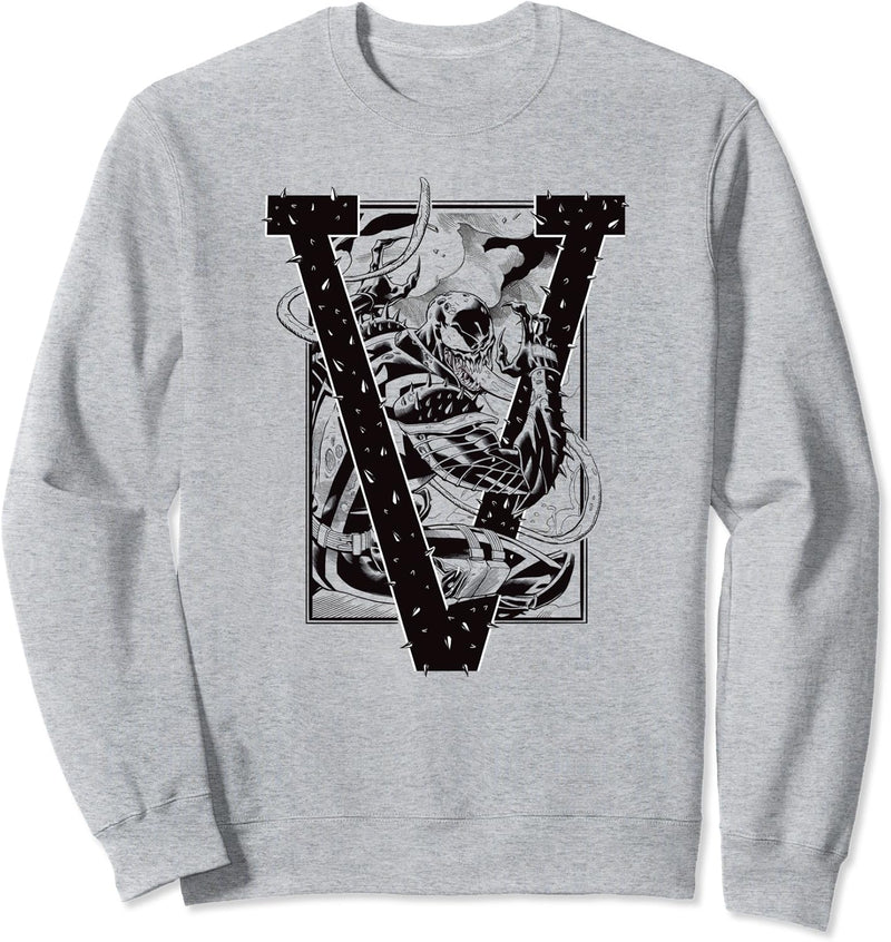 Marvel V is for Venom Sweatshirt