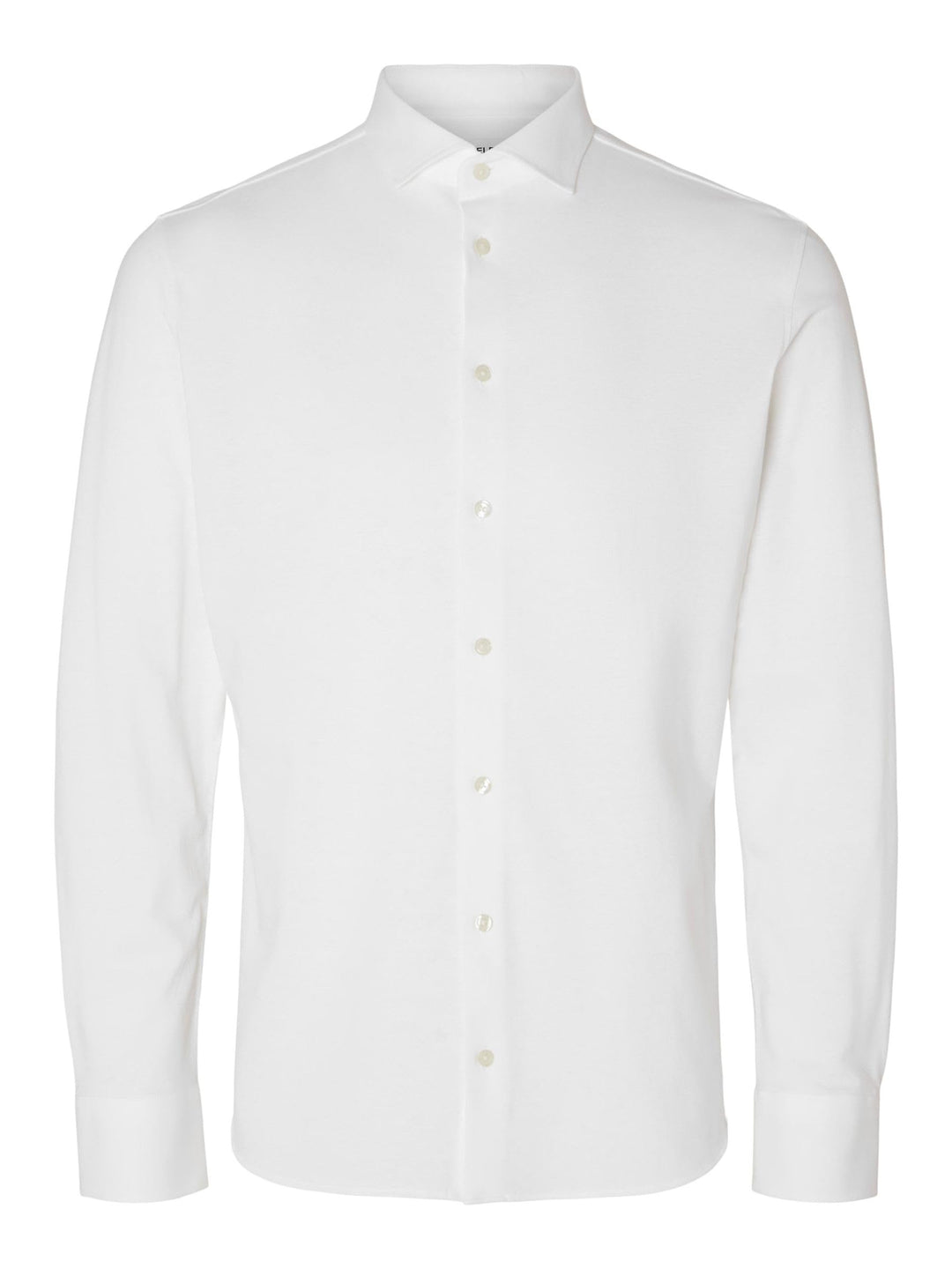Selected Homme Male Langarmhemd Pikee XXL Bright White, XXL Bright White