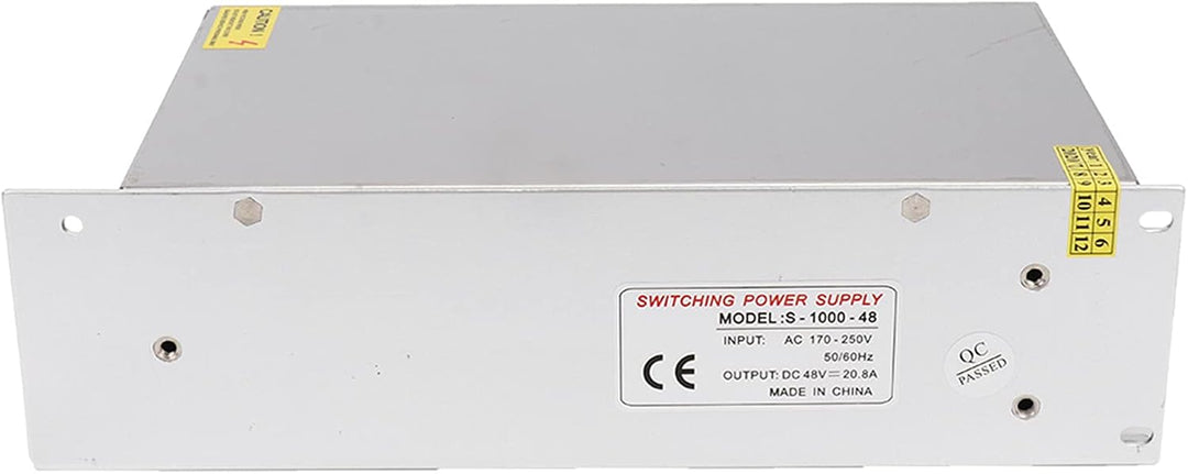 DC48V-Netzteil Treiberadapter Aluminiumlegierungsschalter-Netzteil für LED(S-1000-48(48V/20.8A/1000W