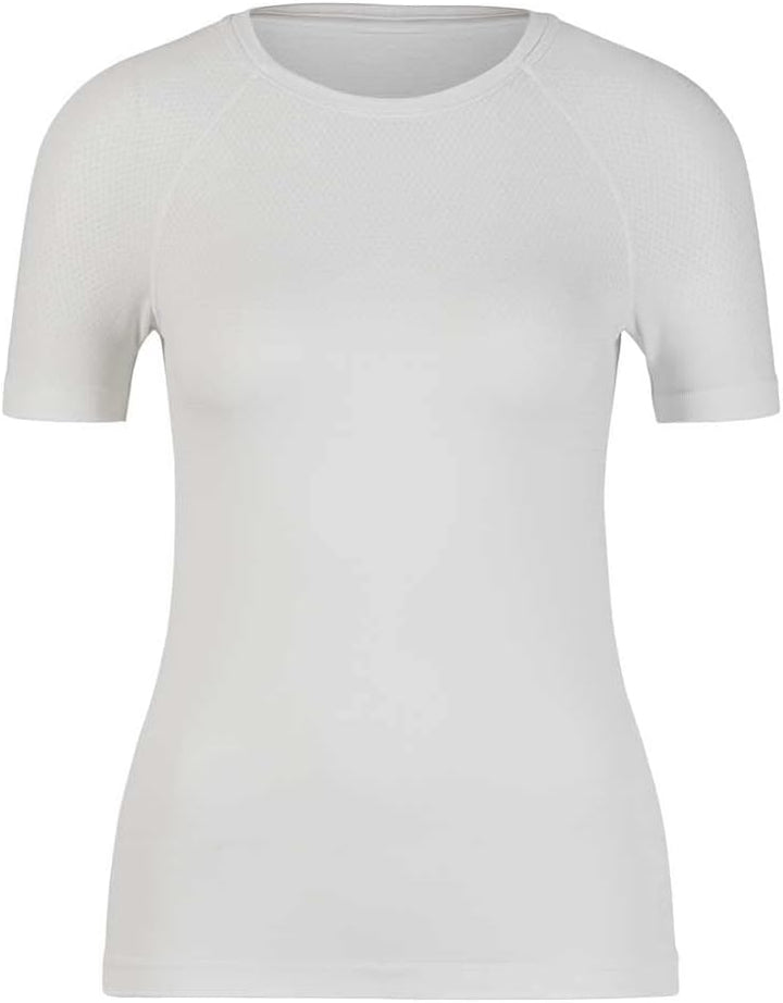 Odlo Damen Bl Top Crew Neck S/S Performance Light E T-Shirt M Weiss, M Weiss
