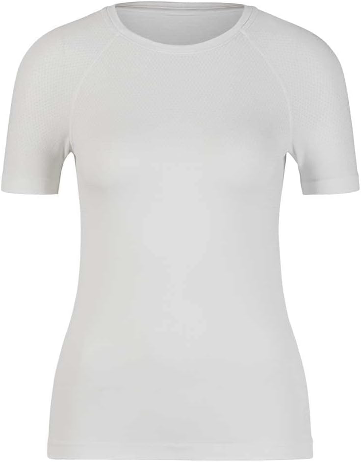 Odlo Damen Bl Top Crew Neck S/S Performance Light E T-Shirt M Weiss, M Weiss