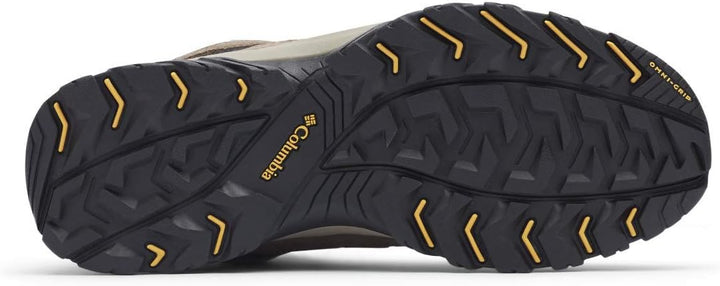Columbia Crestwood Mid WP wasserdichte Wanderstiefel für Herren 40.5 EU Cordovan Squash, 40.5 EU Cor