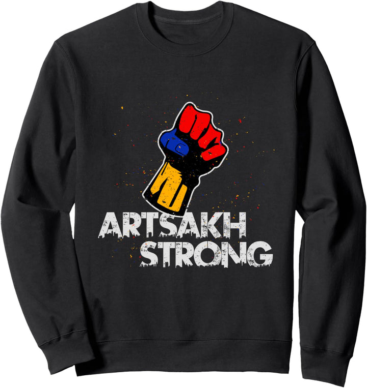 Artsakh Strong Defend Protect Armenia Flag Sweatshirt