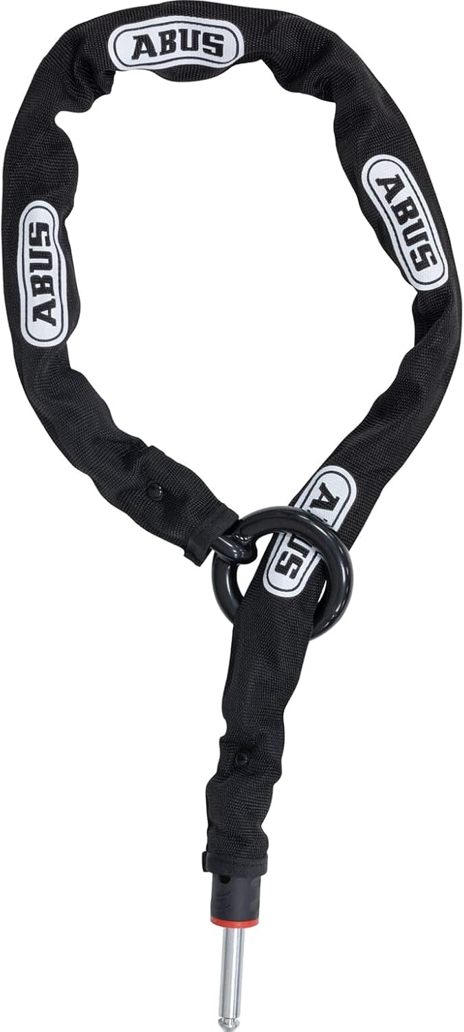 ABUS Rahmenschloss-Einsteckkette – Adaptor Chain 2.0 6KS – Kette zur Zweitsicherung des Fahrrads – 6