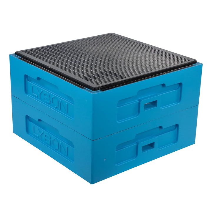 LYSON Absperrgitter Bienen Kunststoff, Plastic, stark, horizontal (10 Stk.) (42 x 42 cm) Trenngitter
