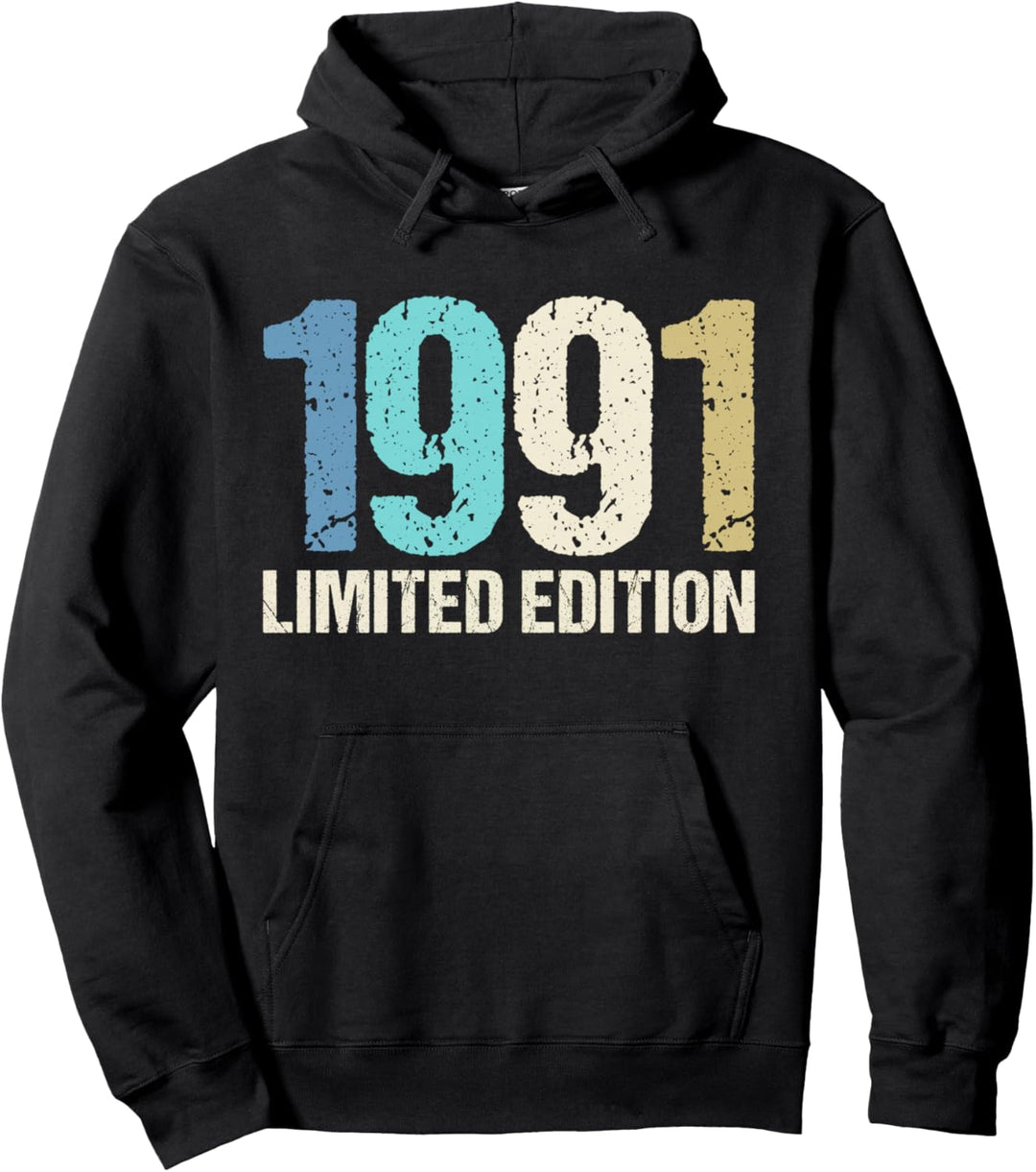 33. Geburtstag Mann Frau 33 Jahre 1991 Deko Lustig Geschenk Pullover Hoodie