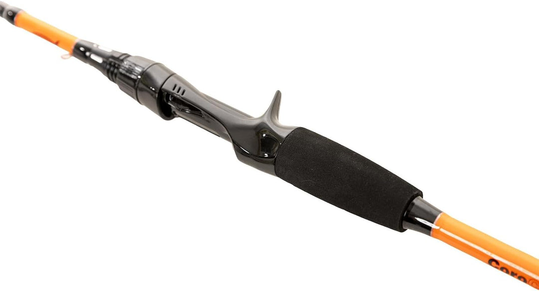 Zander Baitcast Combo CoroCast 1,98m 10–40g + Mostal 301 LH Baitcastrolle inkl. 0,15mm IOX 8X Braid