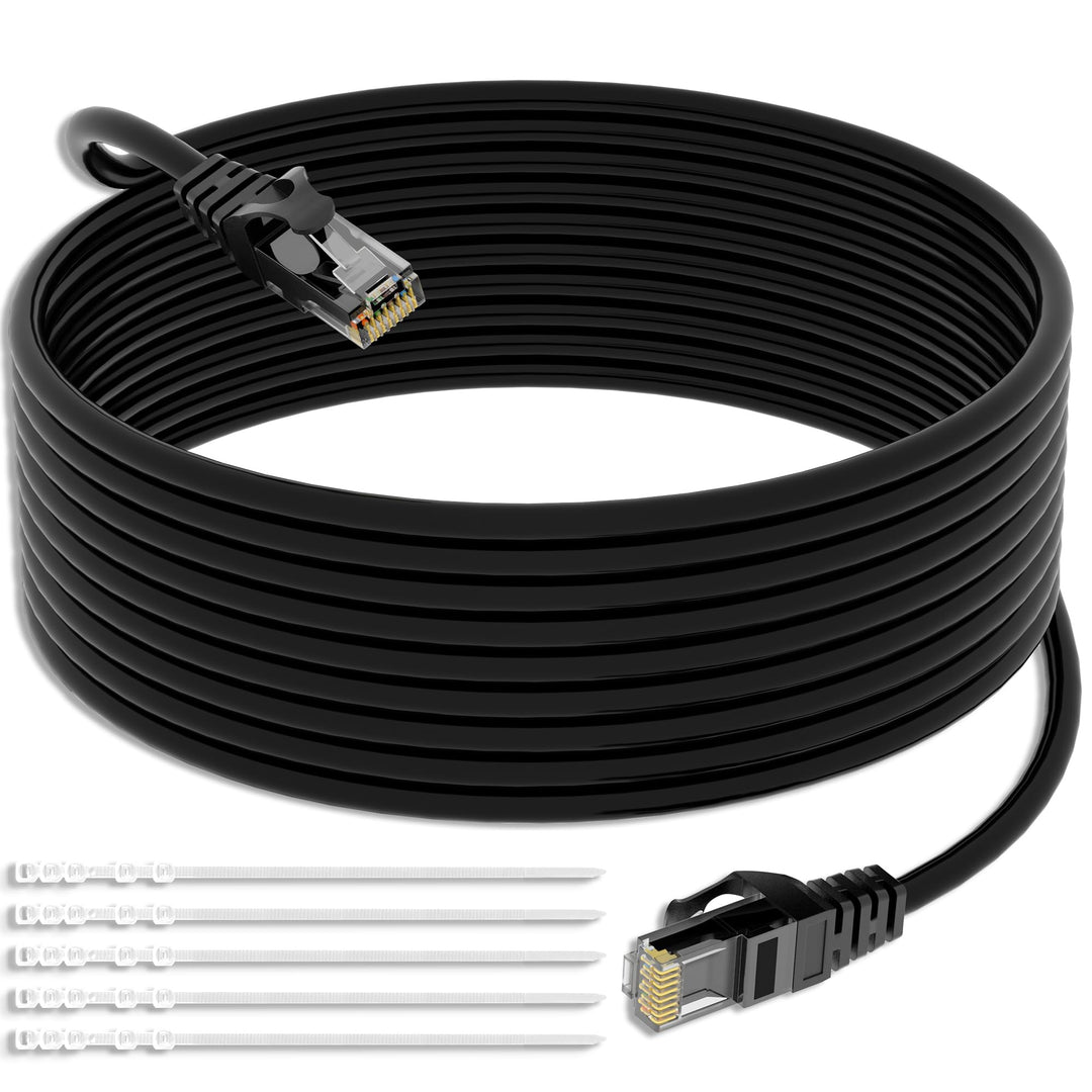 Mygatti 10M CAT5E Ethernet Network Cable, Outdoor Use Waterproof UTP Direct Burial LAN &amp; Patch Cable
