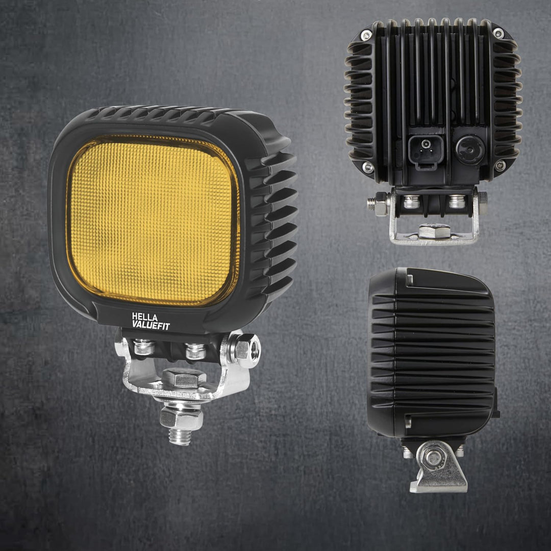 HELLA - LED-Arbeitsscheinwerfer - Valuefit S3000 - 24/12/48V - 1800lm - geschraubt/Anbau - schwenkba