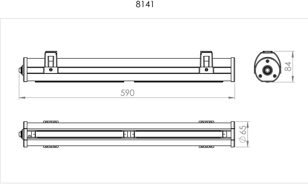 40W LED Flutlicht Fluter Lampen Leuchte LED Lampe Beleuchtung IP 65 Deckenmontage