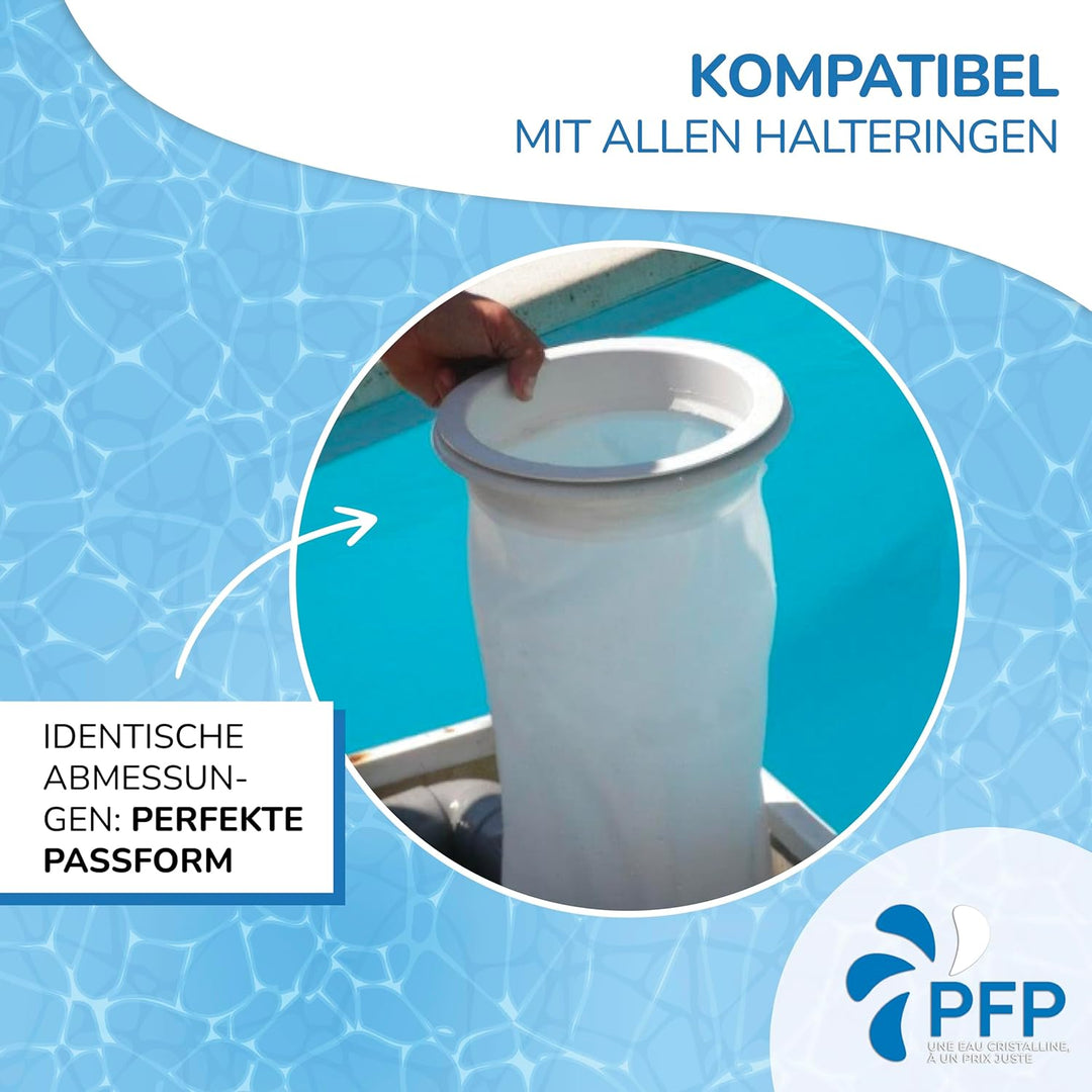 Poche filtrante Filtertasche kompatibel mit Pool Desjoyaux, 2 x 30