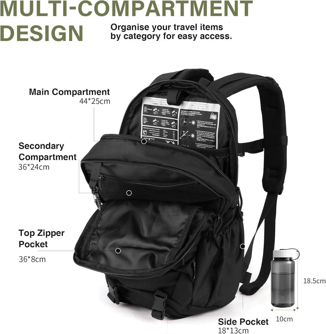 Mardingtop 18L/28L Rucksack Taktischer Trekkingrucksacke Rucksäck Outdoor Wanderrucksäcke für Campin