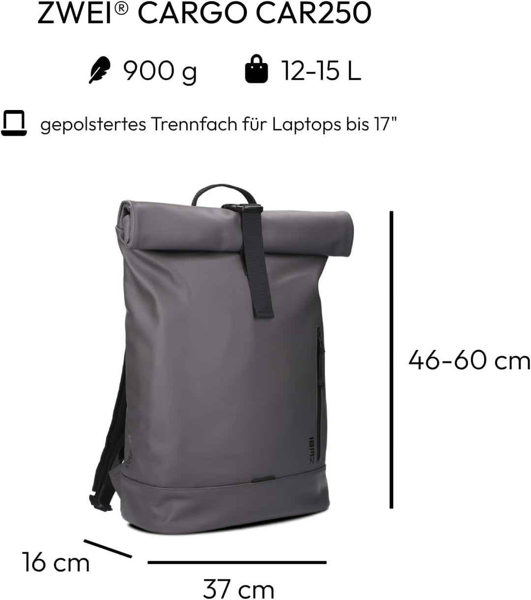 Zwei CARGO Rucksack CAR250 stone, Stone