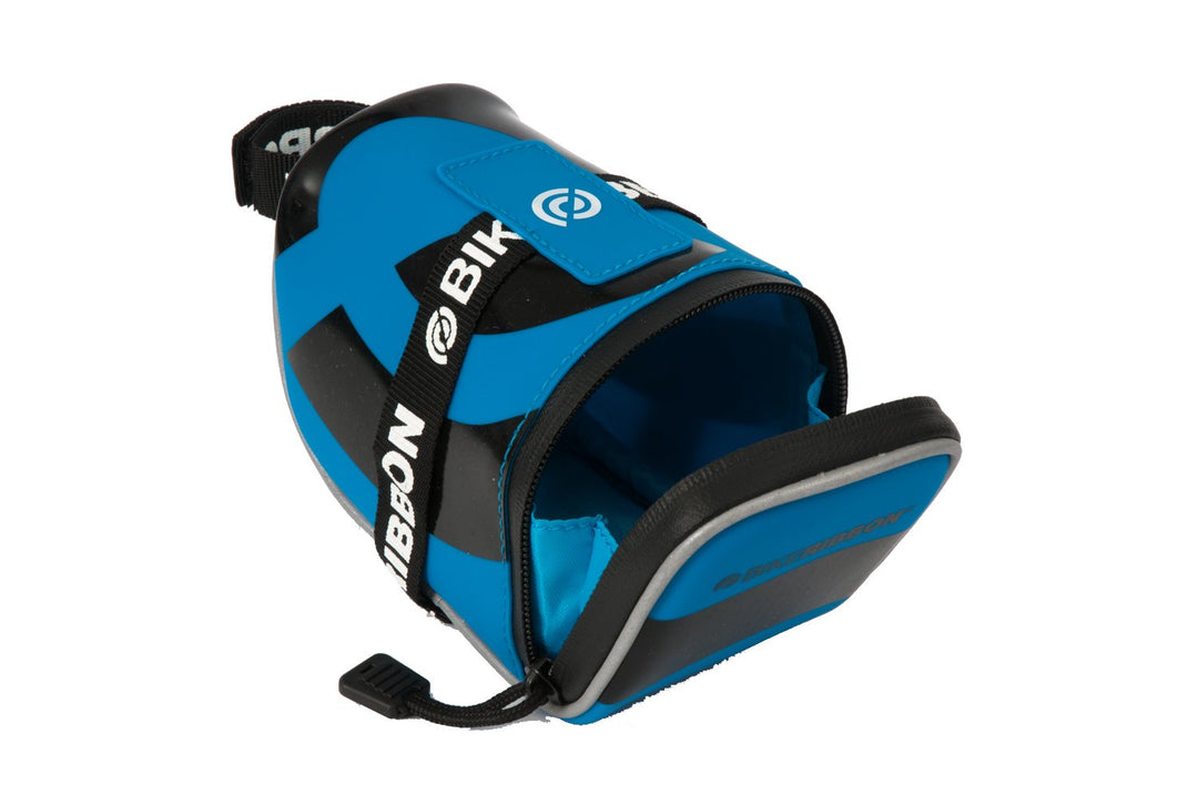 Bike Ribbon Satteltasche SiO2 Bag Big 14 x 7 x 9 cm, 0.8 Liter Blue, 14 x 7 x 9 cm, 0.8 Liter Blue