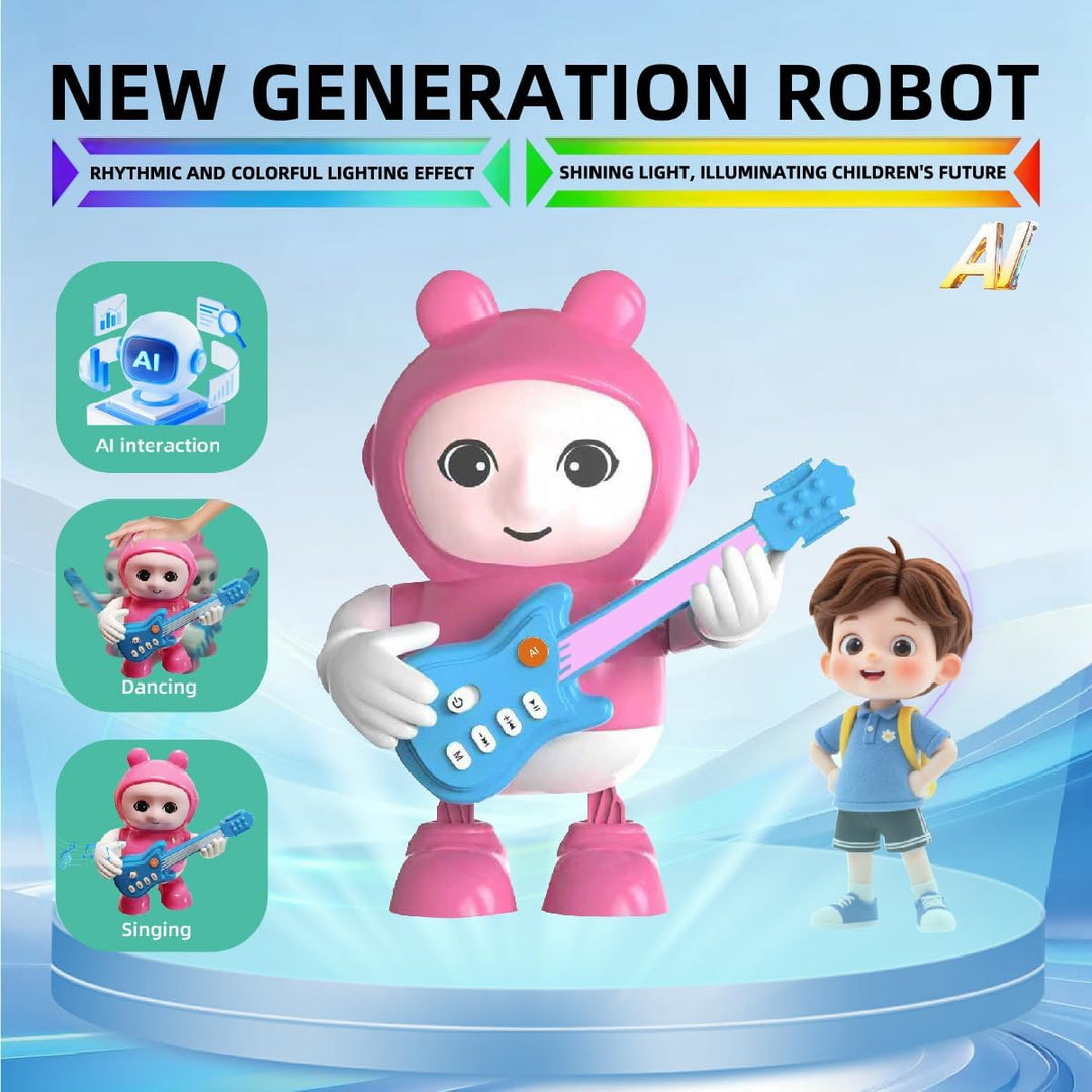 KI Interaktiver Roboter mit integriertem ChatGPT, sprechender Roboter, der singt und Tanzt – Lern- u