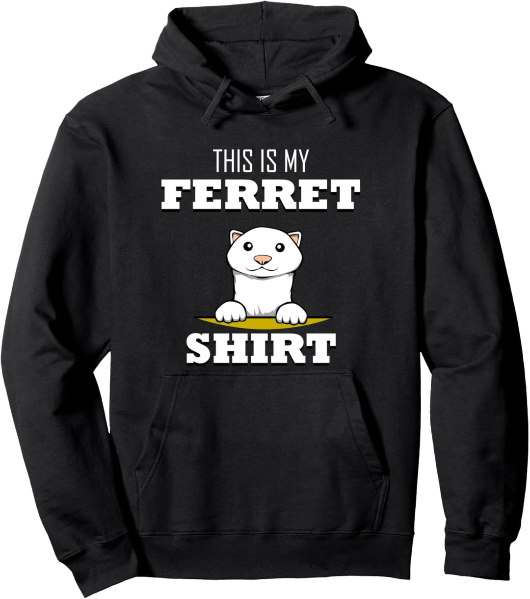 Das Ist Mein Frettchen Spruch Netter Nager Pullover Hoodie