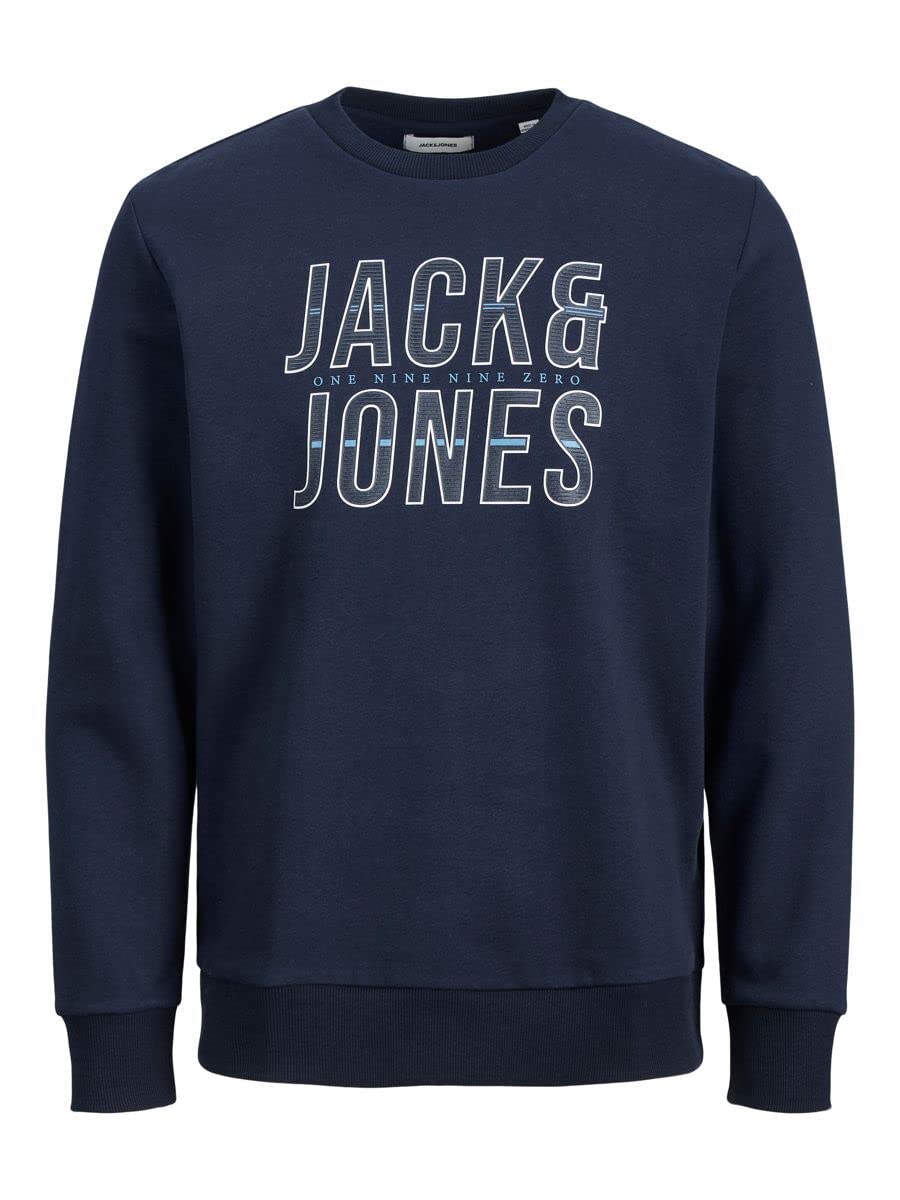 JACK & JONES Xilo Crewneck M Marineblauer Blazer, M Marineblauer Blazer