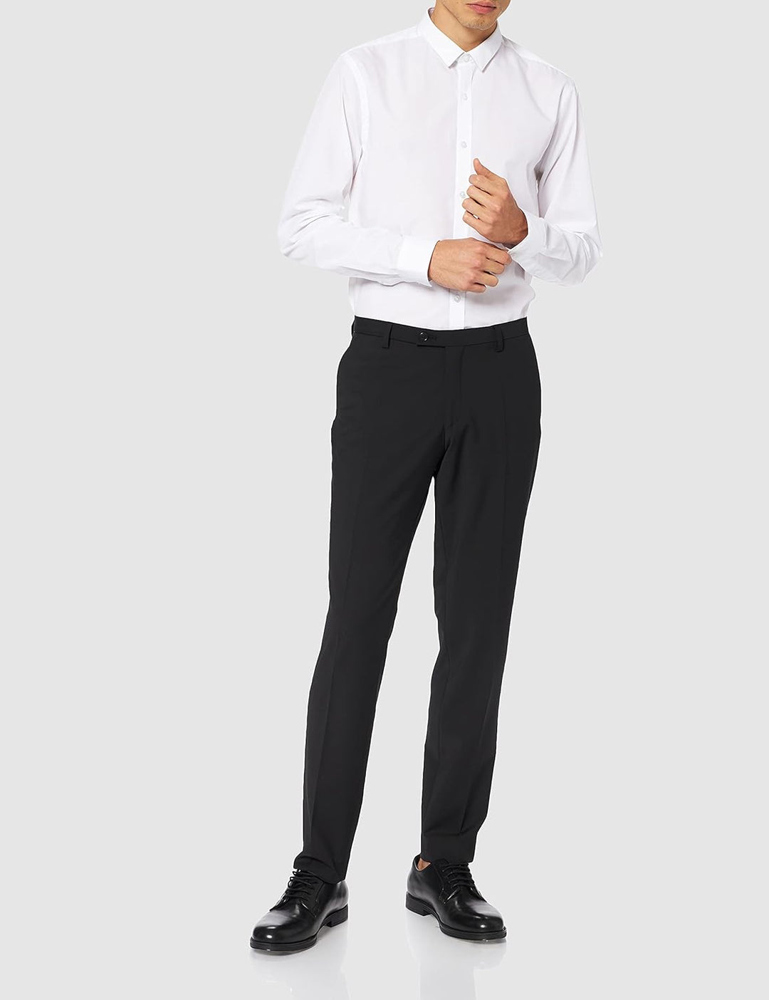 Club of Gents Cedric Herren Anzughose 42 Schwarz (Schwarz 90), 42 Schwarz (Schwarz 90)