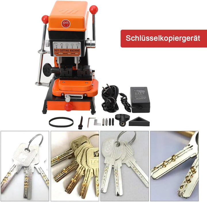 Schlüsselkopiermaschine 220V 150W Schlüssel Schneidemaschine, Professionelle Schlüsselmaschine Verti