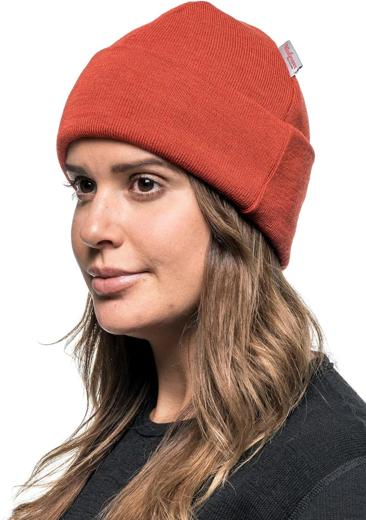 Woolpower Classic Beanie-Mütze orange