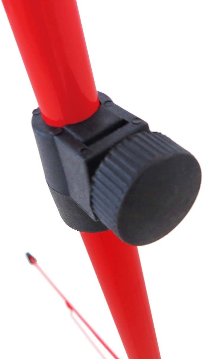 keepdrum MUS2 RD Notenstaender Rot Notenpult einfacher Aufbau kindgerecht + keepdrum Tragetasche