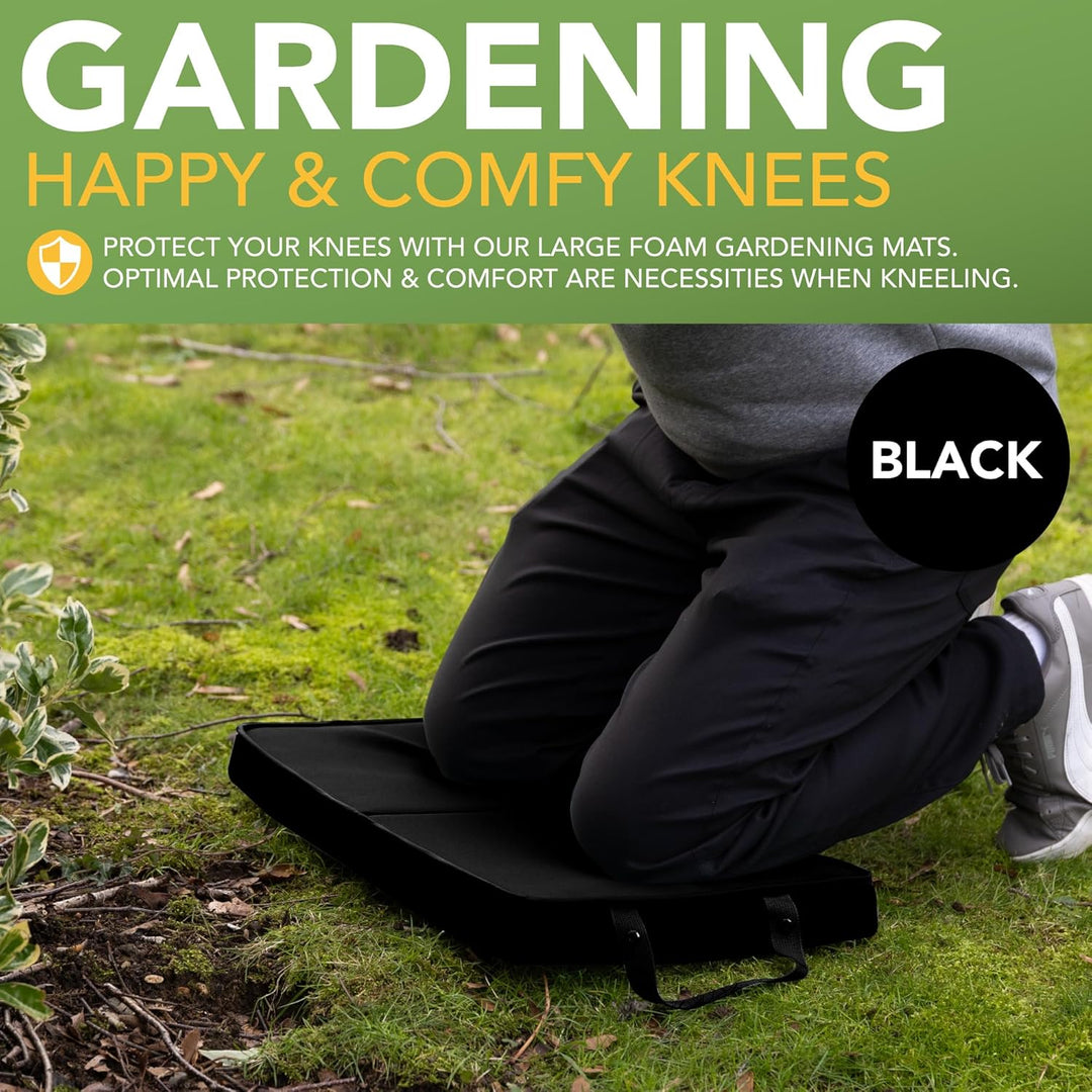 BLOSTM Extra dicke Garten-Knieunterlage – grosse, faltbare Garten-Knieunterlage mit Griffen – wasser