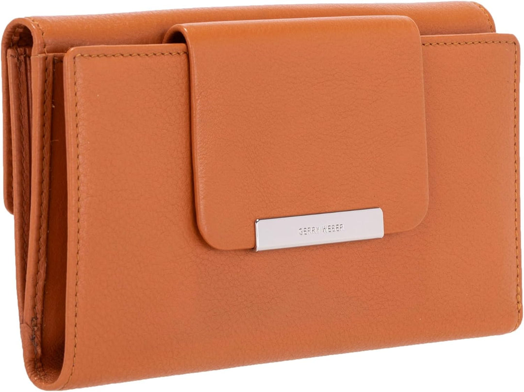 Gerry Weber - vigo Purse lh14z Orange 18,00X10,00X0,00 CM Farbe:orange / Material:textile,cow Leathe