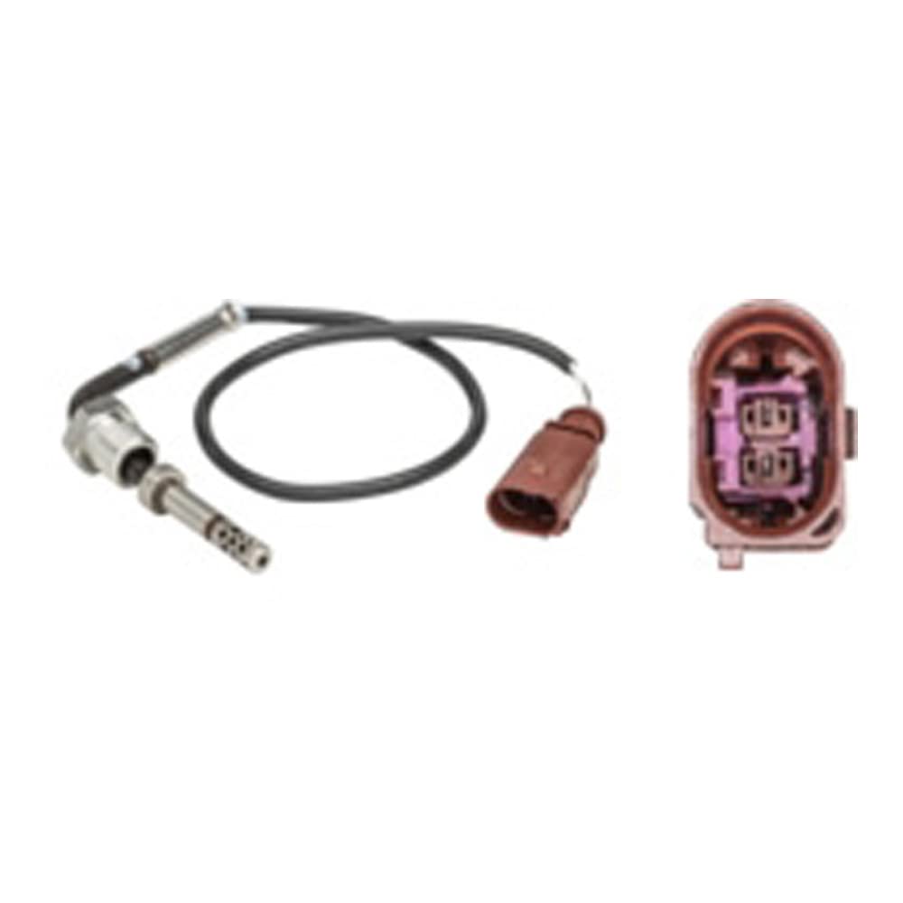 HELLA 6PT 358 181-301 Sensor, Abgastemperatur - 2-polig - geschraubt - Kabel: 340mm