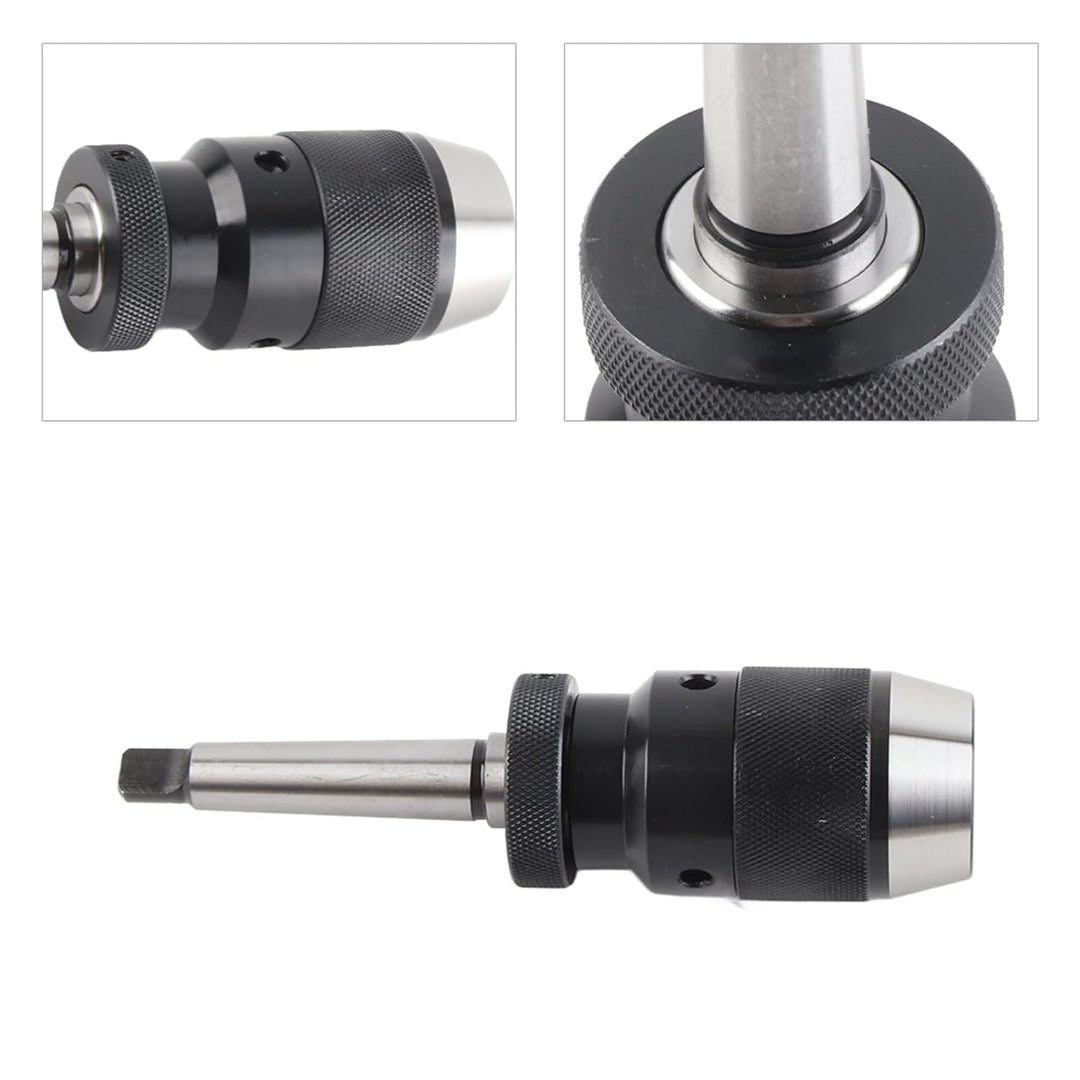 45# Stahl 0,002 Genauigkeit Bohrfutter Dorn Set 1-16mm Kapazität Schnellspannbohrfutter Drehmaschine