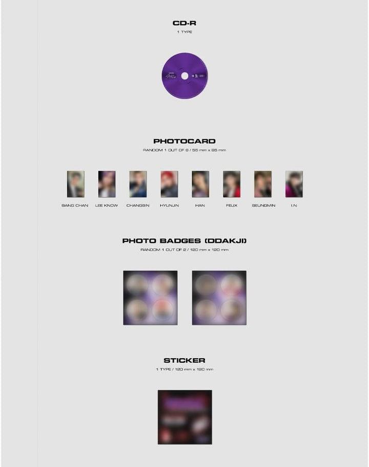 Stray Kids - ODDINARY JEWEL CASE ver. (I.N ver.)