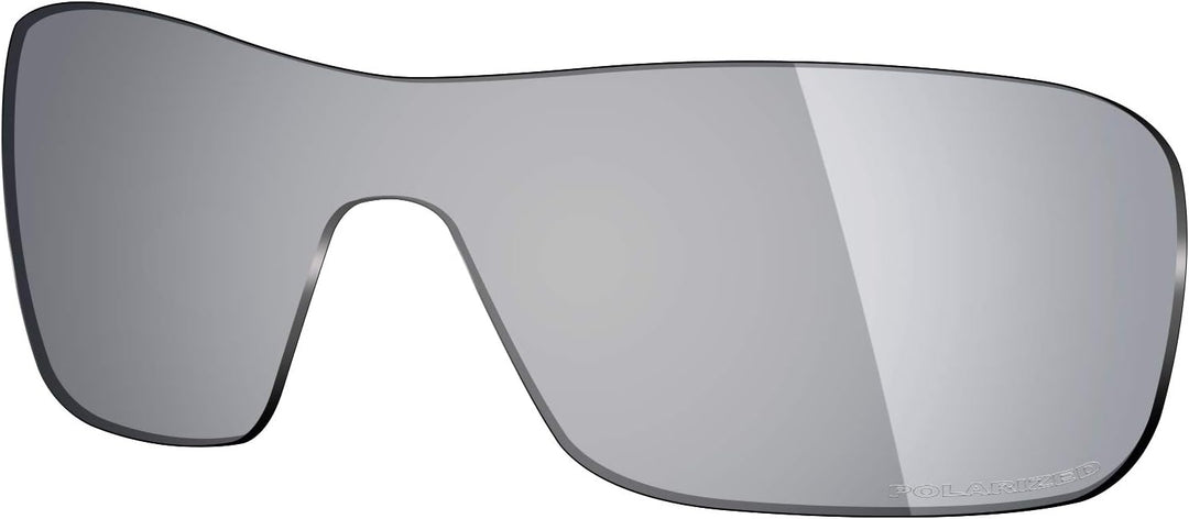 Mryok Ersatzgläser für Oakley Turbine Rotor Korrosionsschutz Gegen Meerwasser Polarisiert - Silber T