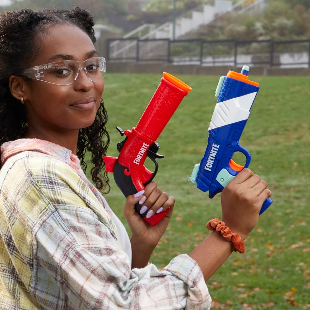 Nerf Fortnite Dual Pack, enthält 2 Fortnite Blaster und 6 Nerf Elite Darts