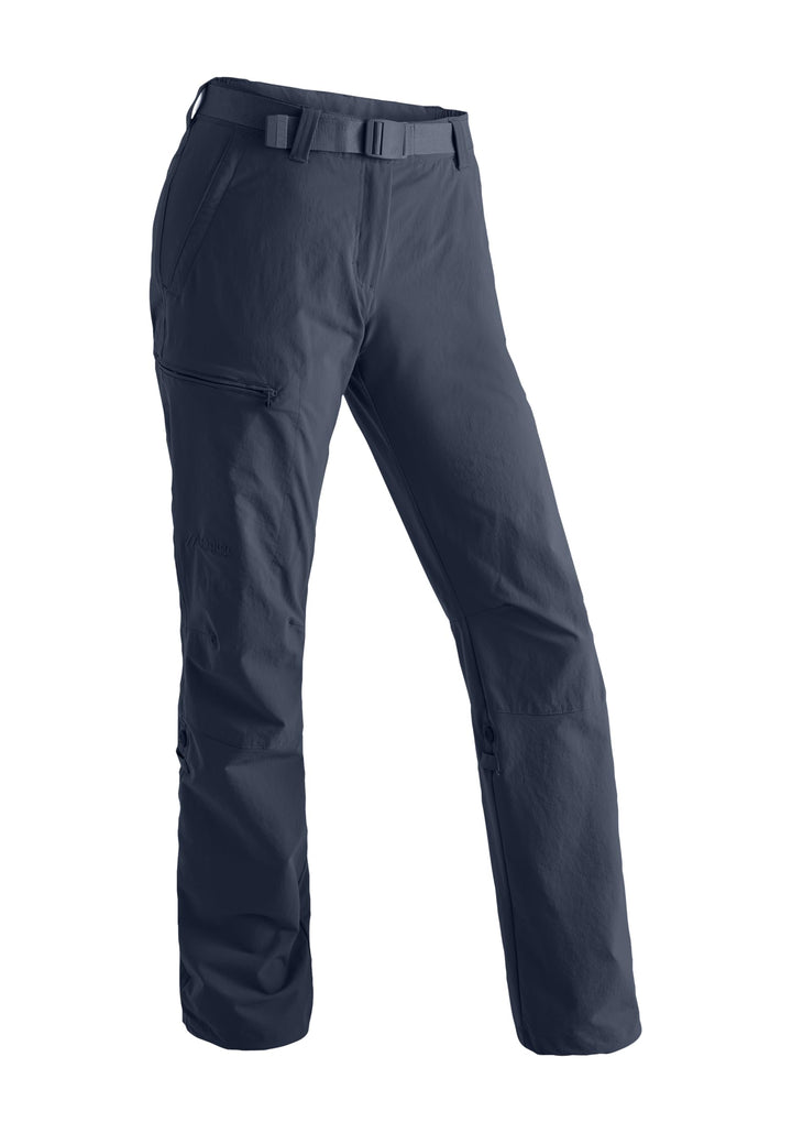 Maier Sports Damen Outdoorhose Lulaka, funktionale Wanderhose, atmungsaktive Trekking-Hose mit Rollu