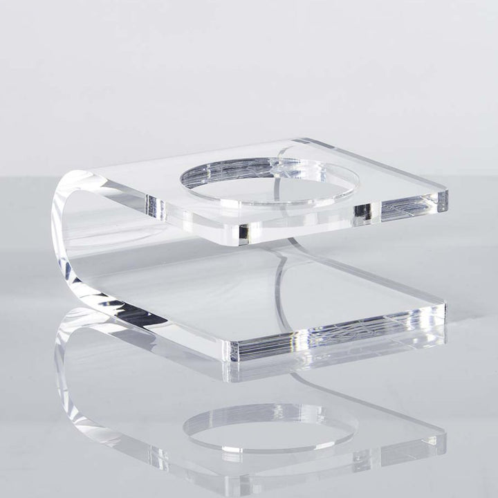 CAYB Design Ballhalter aus hochwertigem Acrylglas für Fussball, Basketball, Volleyball, Handball | S