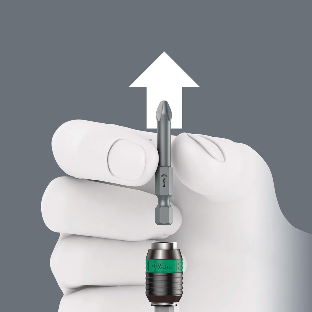 889/4/1 K Rapidaptor Universalhalter, 1/4 Zoll x 50 mm x 1/4 Zoll, Wera 05052502001 6.35 mm x 50 mm