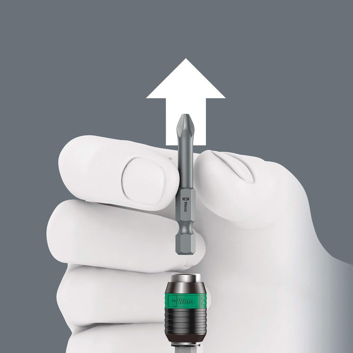 889/4/1 K Rapidaptor Universalhalter, 1/4 Zoll x 50 mm x 1/4 Zoll, Wera 05052502001 6.35 mm x 50 mm