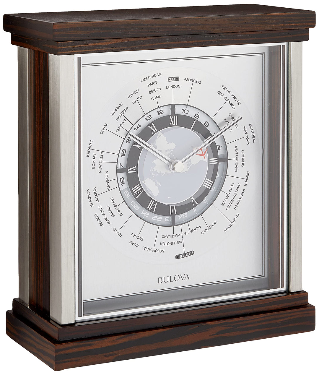 Bulova B2258 Wyndmere Weltzeituhr