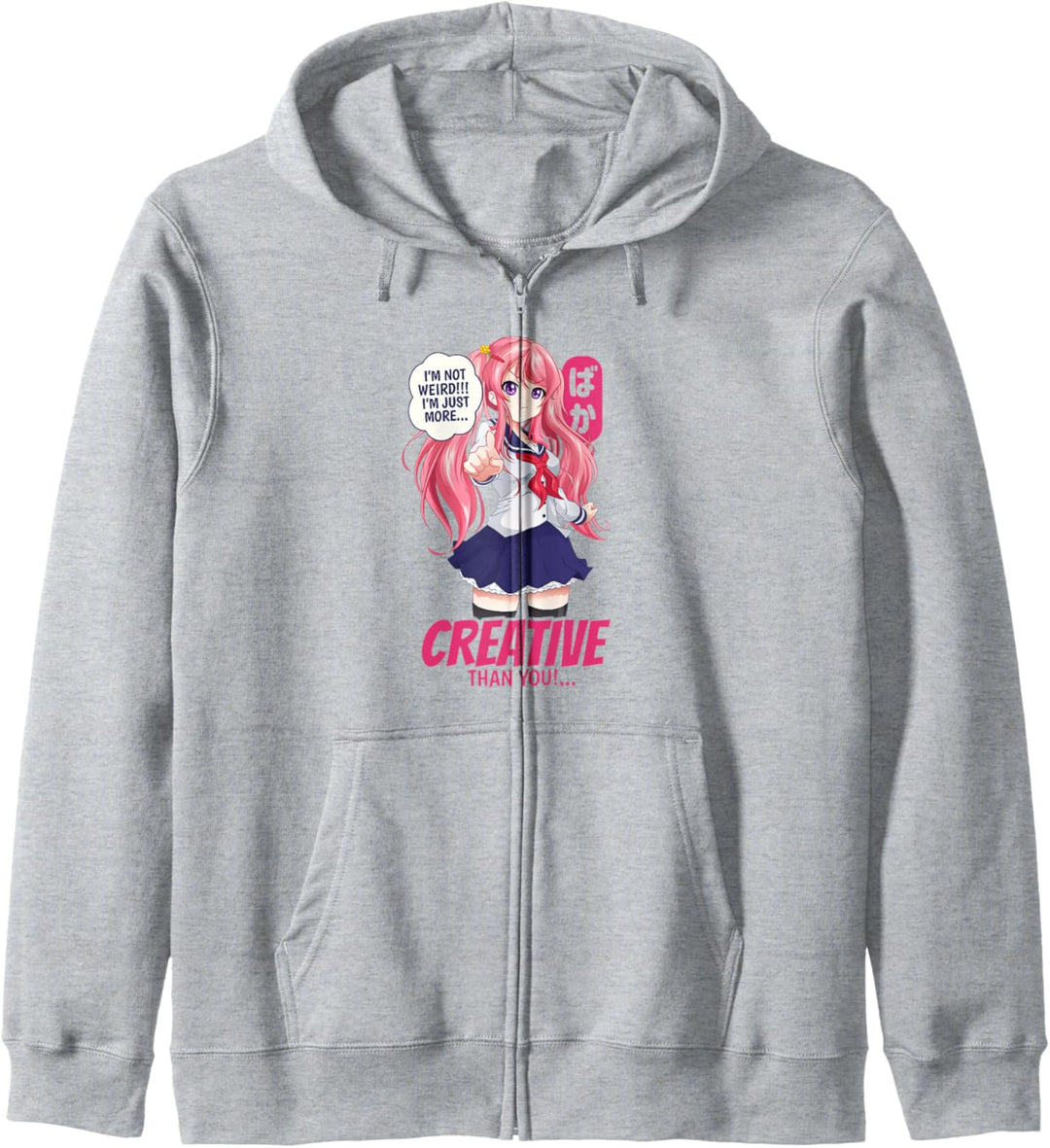 Kawaii Niedlich Anime Mädchen Otaku Japanisch Nicht Seltsam Kapuzenjacke