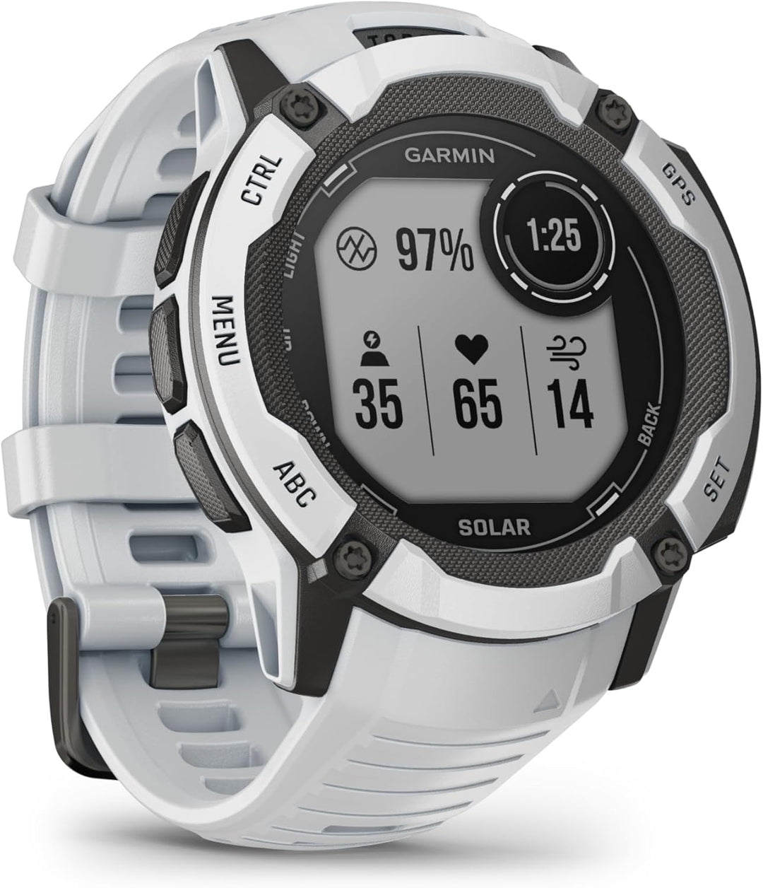 Garmin Instinct 2X Solar – GPS-Smartwatch mit unendlicher Akkulaufzeit im Smartwatch-Modus, über 40