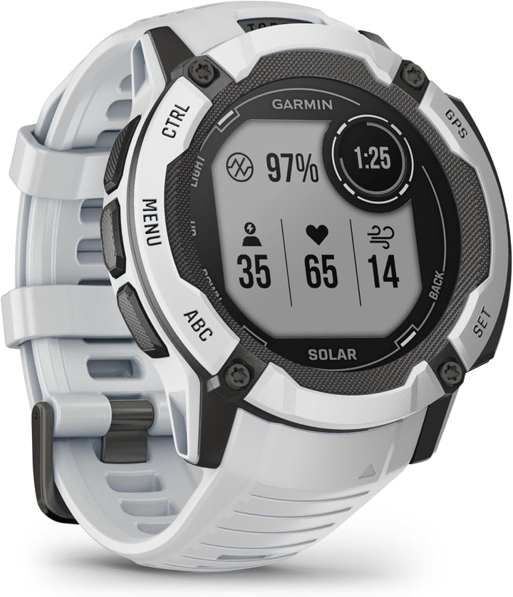 Garmin Instinct 2X Solar – GPS-Smartwatch mit unendlicher Akkulaufzeit im Smartwatch-Modus, über 40