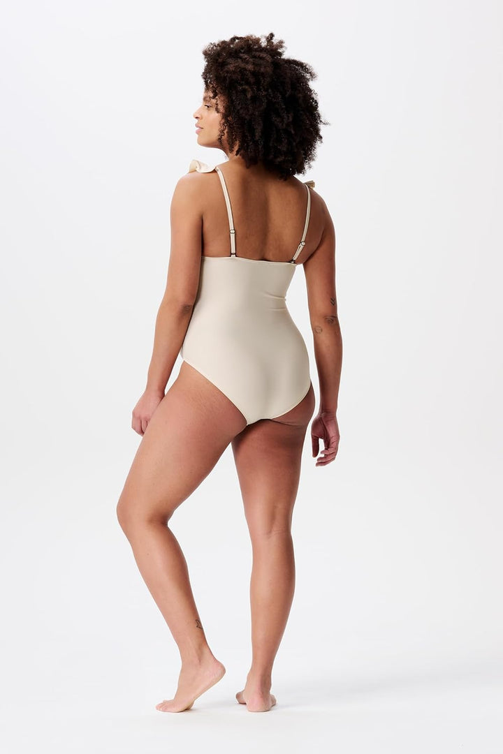 Noppies Damen Sima Microfiber Swimsuit Badeanzug XS-S Light Sand - N147, XS-S Light Sand - N147