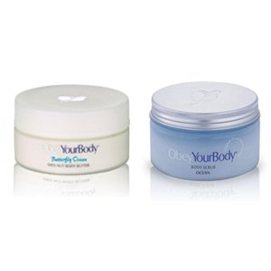 Obey Your Body Shea Nut Butter and Body Scrub (Salt Scrub) Ocean