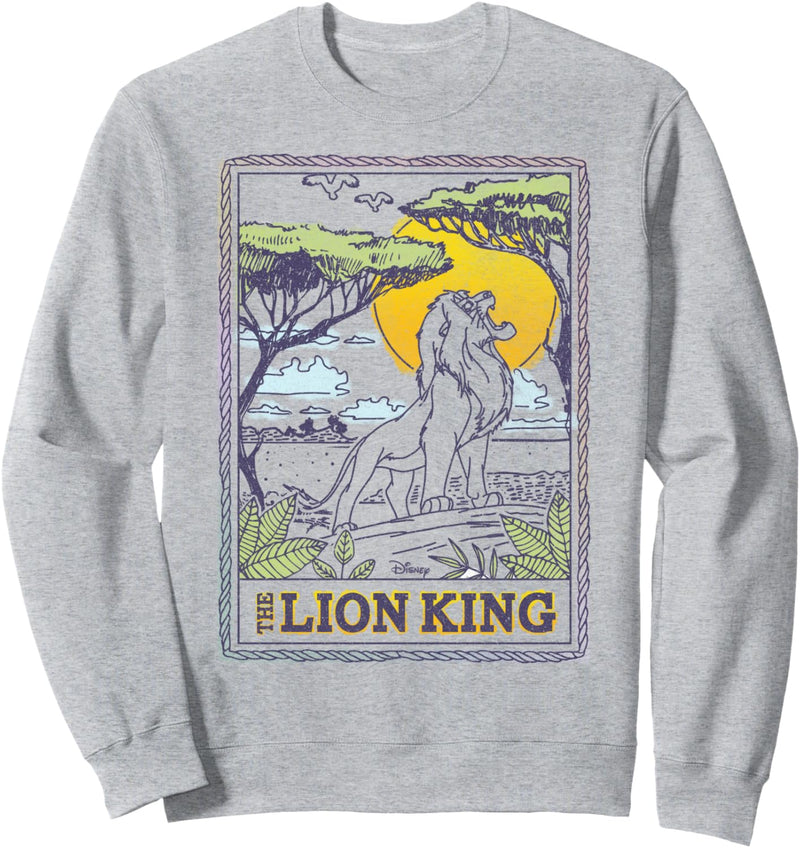 Disney The Lion King Simba Roar Poster Sweatshirt